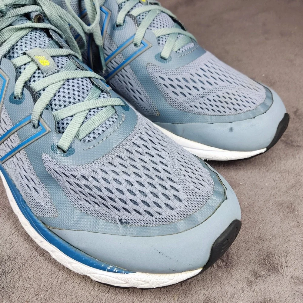 New Balance 840 Men's Running Shoes Gray‎ Blue Size 11